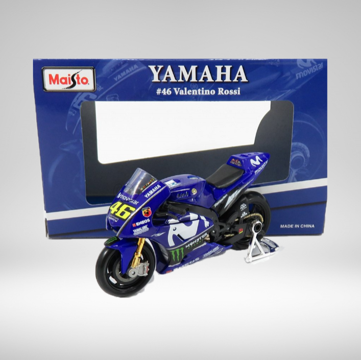 Miniature moto GP Yamaha VR46 Couleur